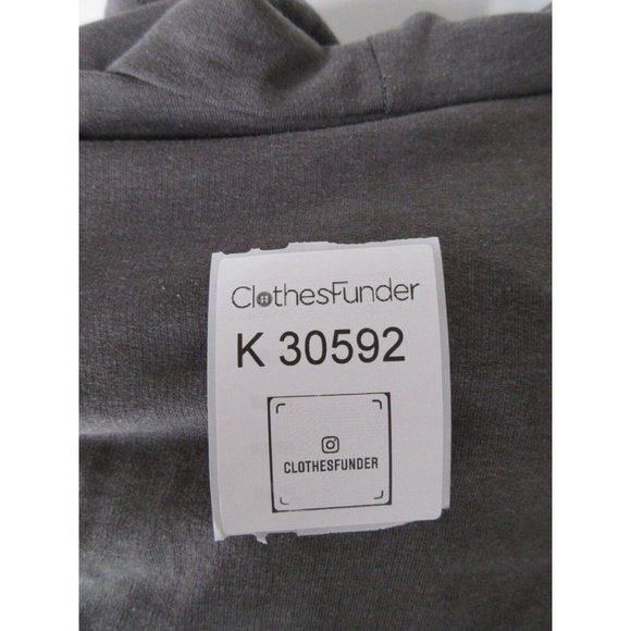 Aidee Baby Sweater Small Open Wrap Cardigan Tunic Hoodie Pockets USA* - Picture 11 of 11